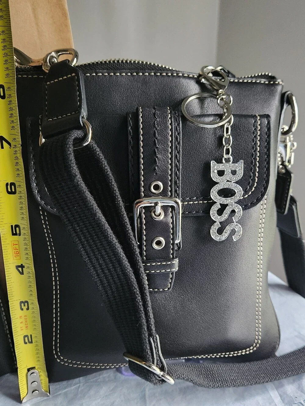 Coach Hamilton Black Crossbody 4 pc set EUC